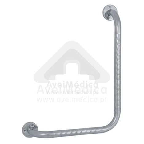 Apoio Banheira/Duche Inox "L" invertido