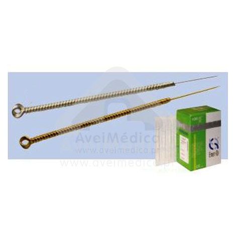 Agulhas esterilizadas para auriculopuntura - Caixa 100 unidades
