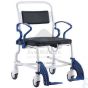 Cadeira de rodas sanitária com assento ferradura