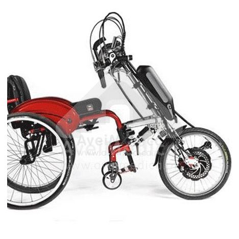 Cadeira Argon com acoplamento de handbike
