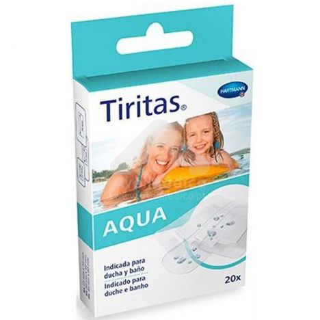 Pensos Rápidos Tiritas Impermeáveis Aqua