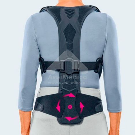 Ortótese de extensão vertebral em osteoporose Spinomed 4 