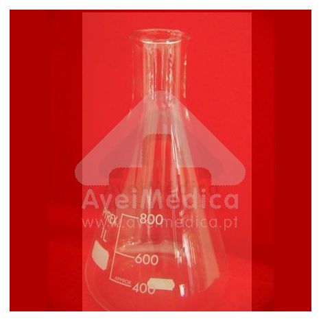 Balão Erlenmeyer Boca Estreita 500ml