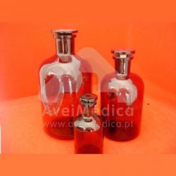 Frasco Reagente Amarelo Boca Estreita 100ml