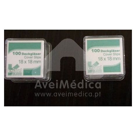 Lamela de Vidro Quadrada 18x18mm