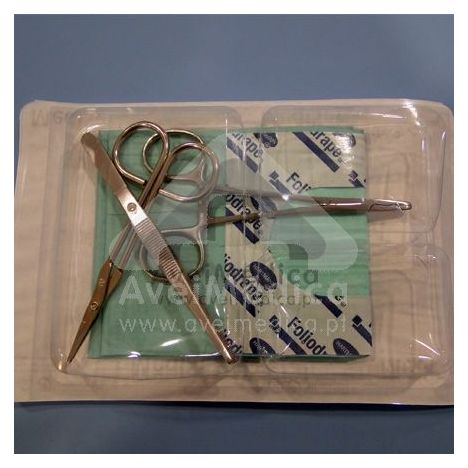 Kit de sutura esterilizado