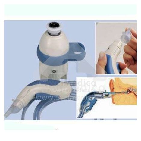 Sistema limpeza ouvidos