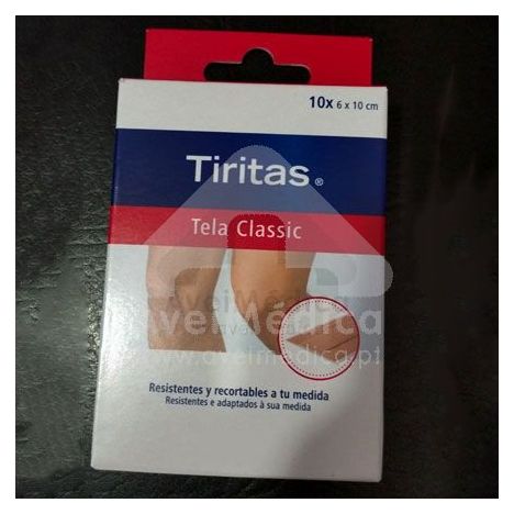 Pensos Tiritas Classic 10cm x 6cm (cx 10un)