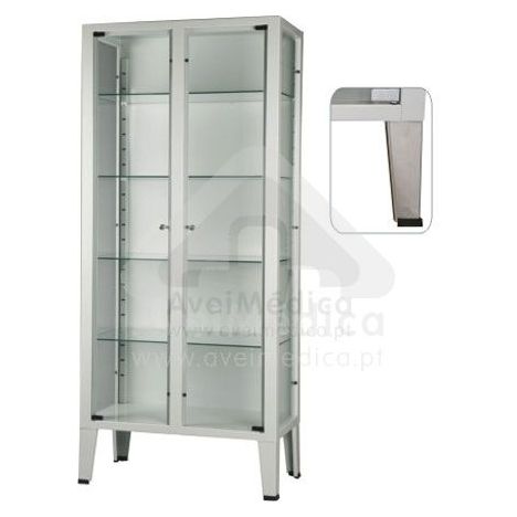 Armário Medicamentos com pés inox