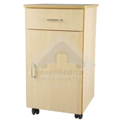 Mesa de Cabeceira Faia com rodas