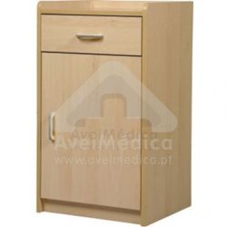Mesa de Cabeceira Faia com rodas