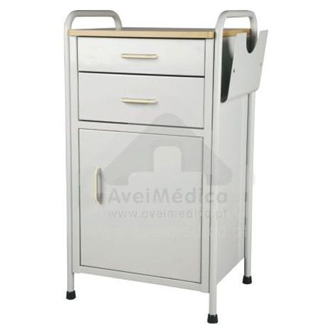 Mesa de Cabeceira/Apoio 1 porta 2 gavetas