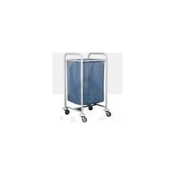 Carro de Transporte de Roupa Suja inox